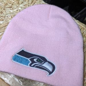 FREE Seattle Seahawks Pink Beanie